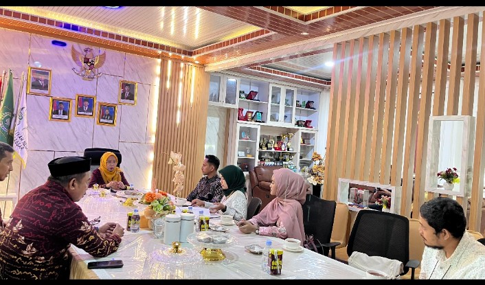 Menerima Kunjungan Ombudsman Perwakilan Prov. Sulsel