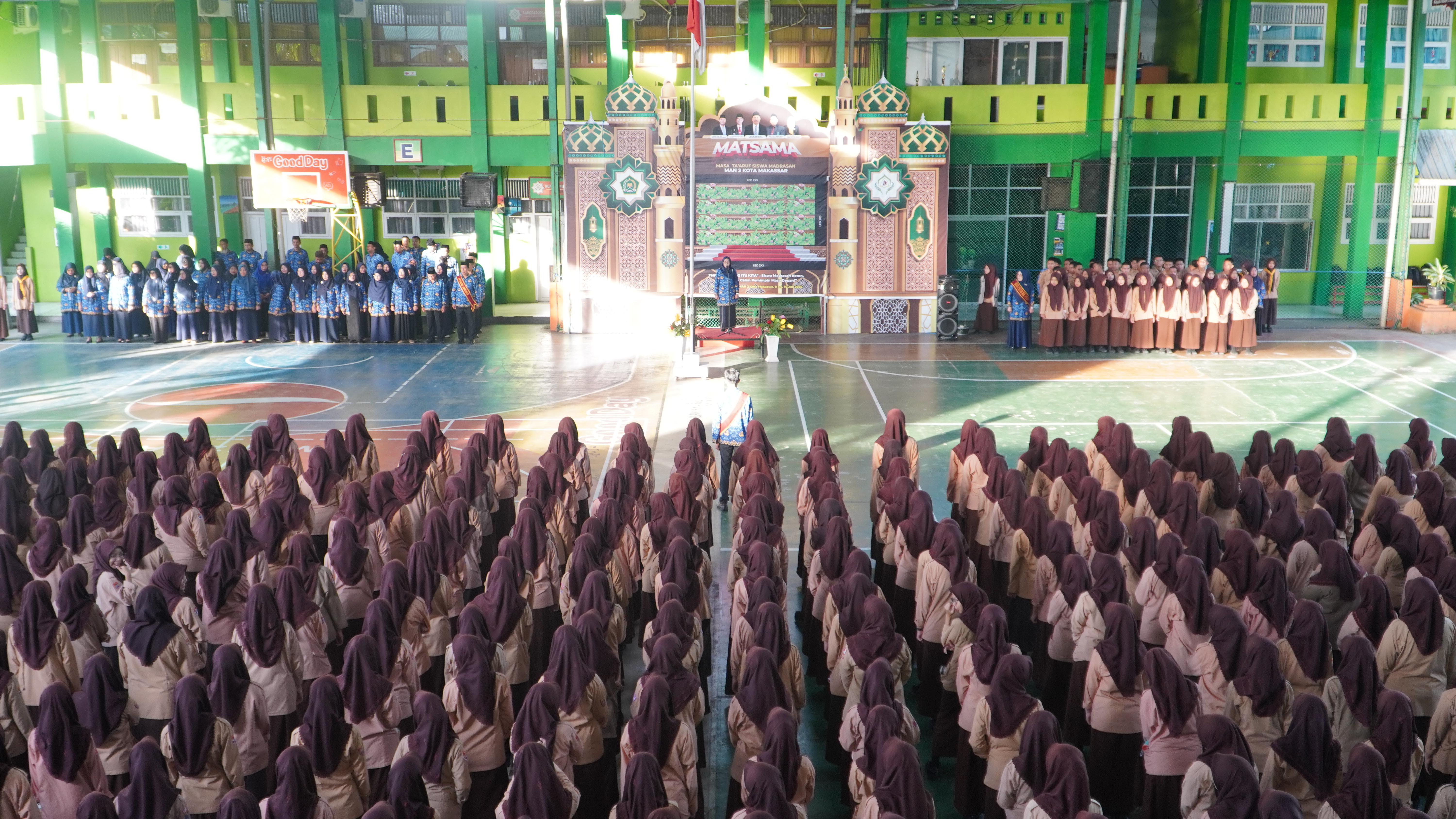 MAN 2 Kota makassar Gelar Upacara HKN