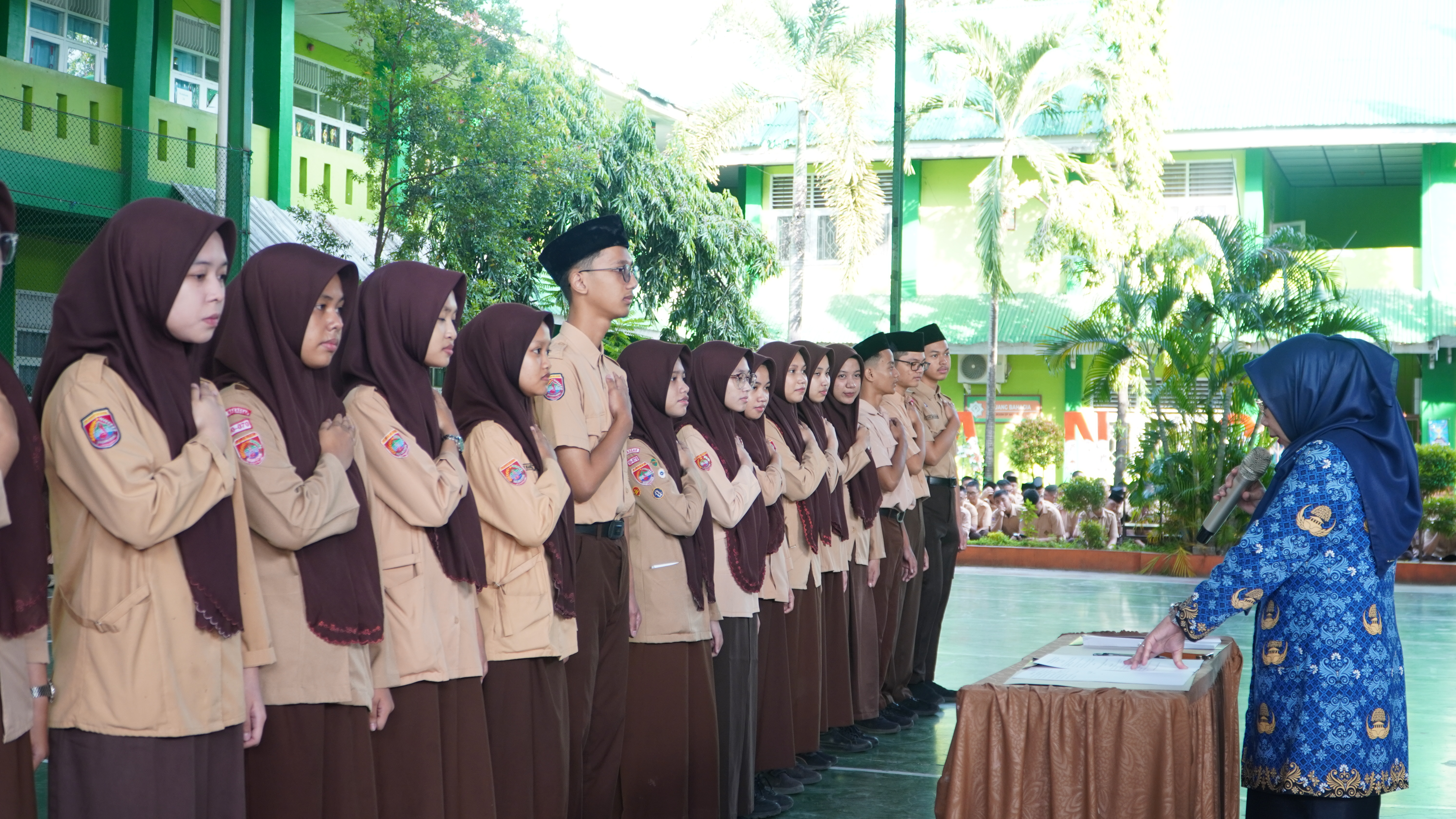 TPK MAN 2 Kota Makassar Resmi Dilantik, Siap Wujudkan Madrasah yang Berkarakter dan Berbudaya Positi