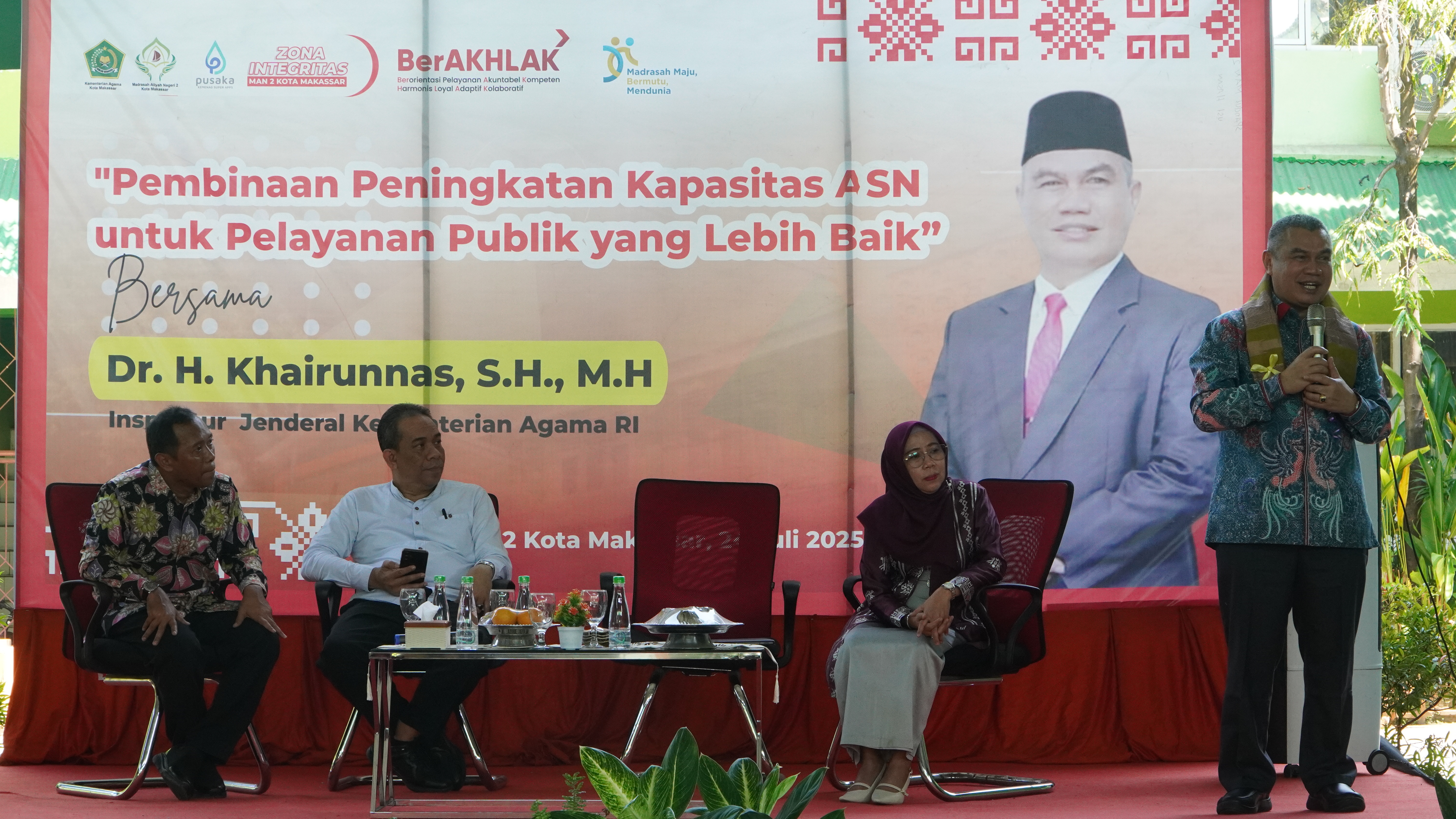 Tunrung Pakanjara Menggema, Semangat Integritas Membara di MAN 2 Kota Makassar