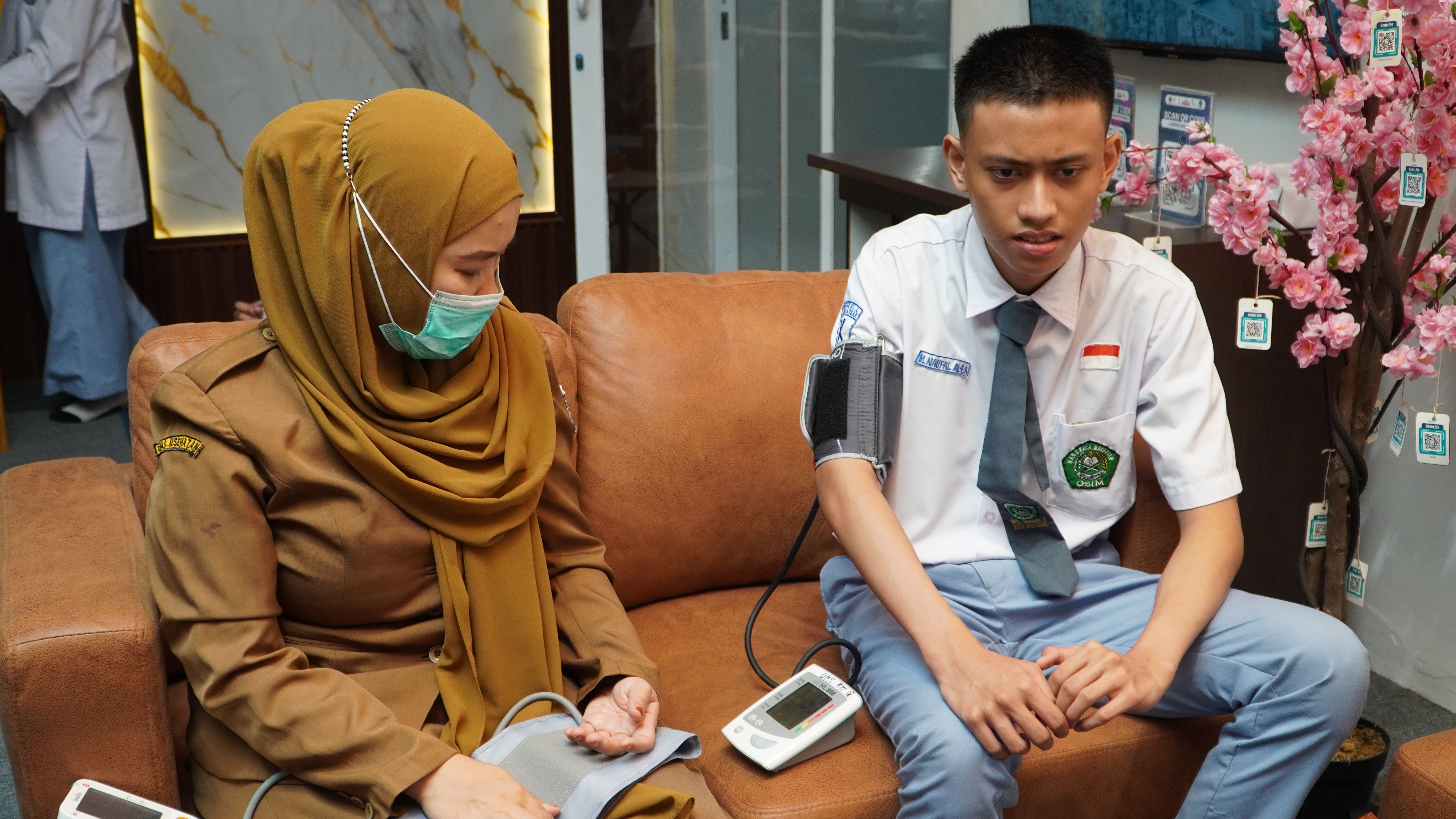 Kerjasama Puskesamas Mangasa, MAN 2 Kota Makassar Gelar PKG