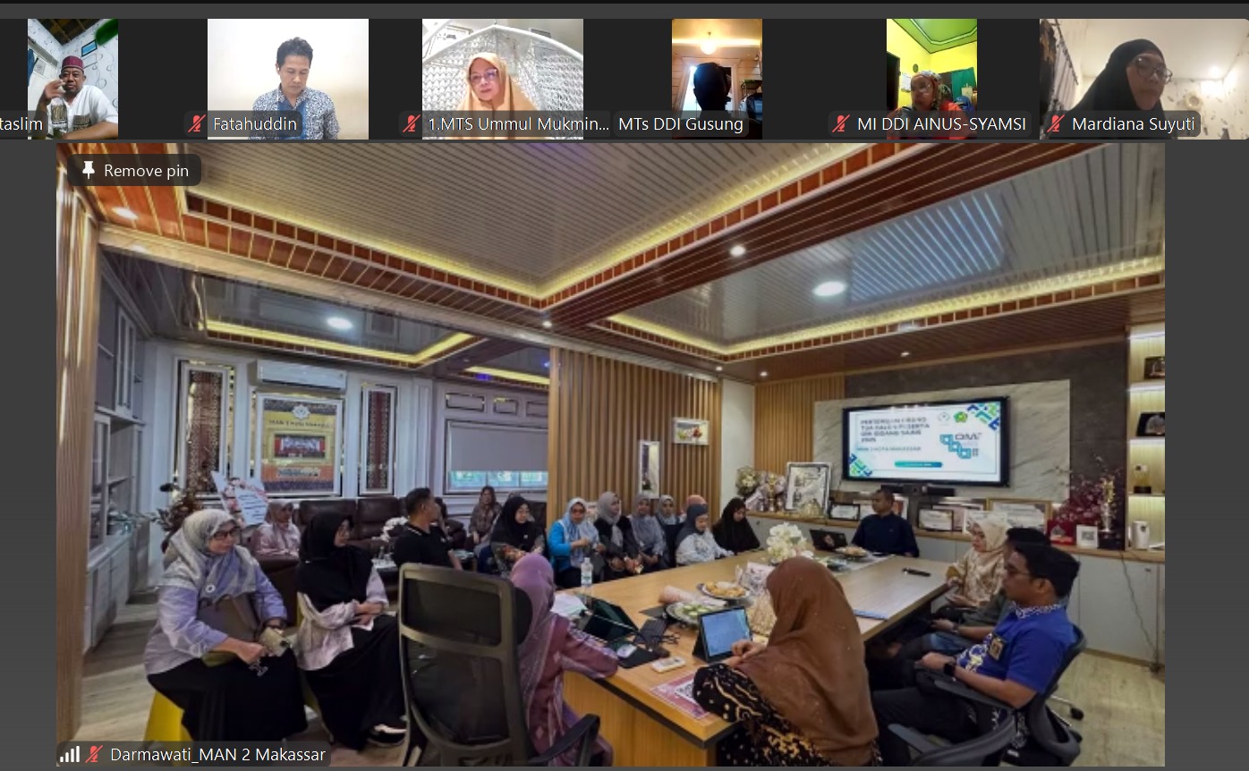 Ikut Rakor OMI, Kepala MAN 2 Kota Makassar: Semoga OMI Tingkat Kota Sukses Proses dan Sukses Hasil