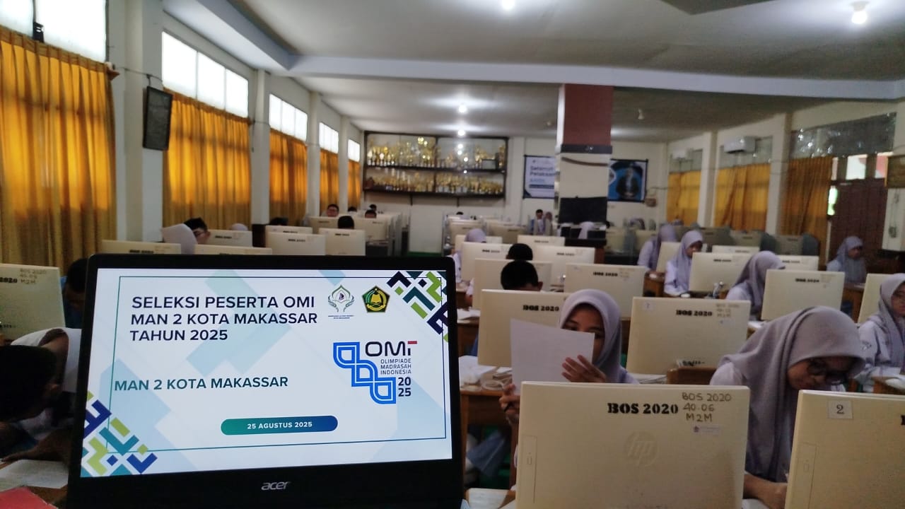 MAN 2 Kota Makassar Gelar Seleksi OMI Tingkat Madrasah