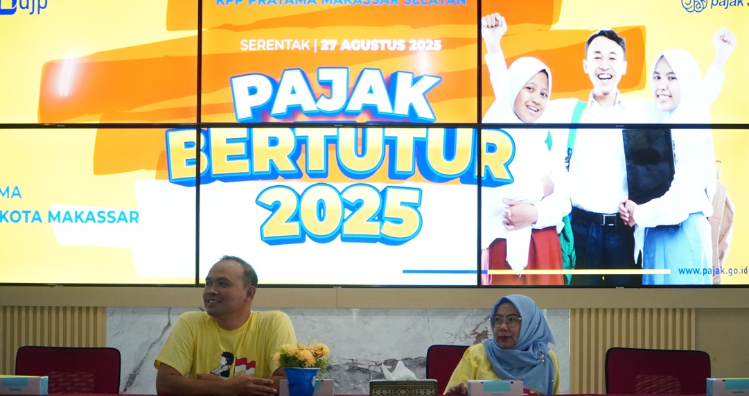 KPP Pratama Gelar Pajak Bertutur MAN 2 Kota Makassar
