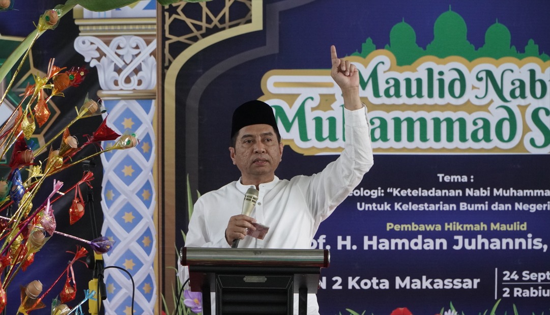 Peringati Maulid Nabi Muhammad SAW, MAN 2 Kota Makassar Angkat Tema Ekoteologi