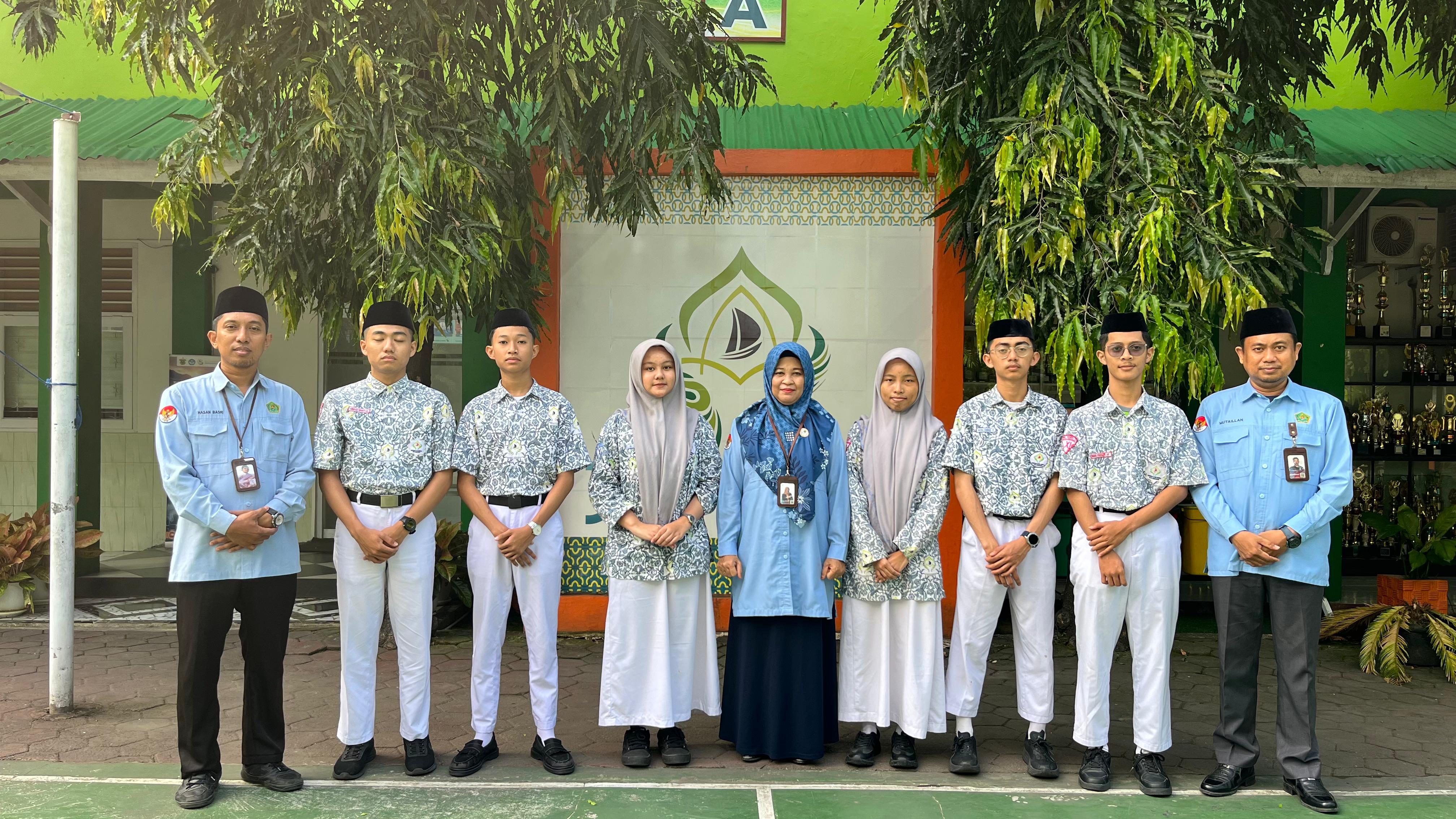 Tiga Murid MAN 2 Kota Makassar Lolos OBA Tingkat Provinsi