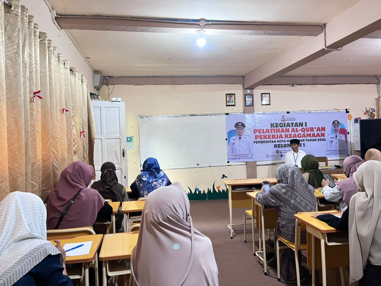 MAN 2 Kota Makassar Jadi Tuan Rumah Pelatihan Al-Qur'an Pemkot Makassar