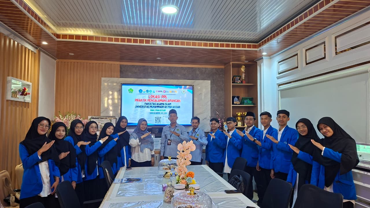 MAN 2 Kota Makassar Terima Mahasiswa PPG Fakultas Agama Islam Unismuh Makassar