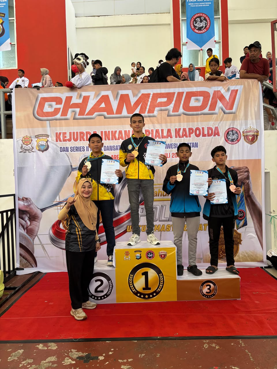 Murid MAN 2 Kota Makassar Raih Juara 1 pada Ajang Kejurda INKANAS Piala Kapolda Sulsel 2026