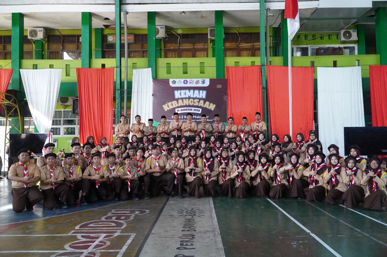 MAN 2 Kota Makassar Peringati Hari Pramuka 2026 dengan Semangat Satya dan Darma
