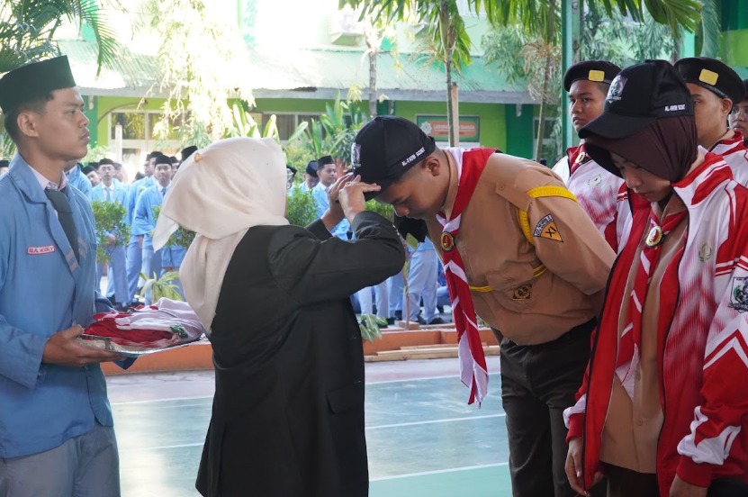 Siap Ukir Prestasi di KPMP Sulsel 2026, MAN 2 Kota Makassar Resmi Lepas Kontingen Pramuka